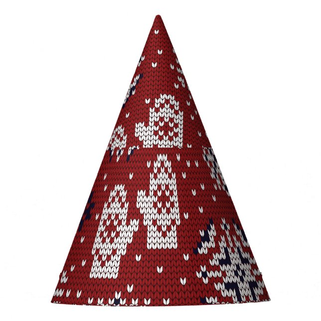 Chapeaux De Fètes Motif décoratif de Noël d'hiver (Devant)