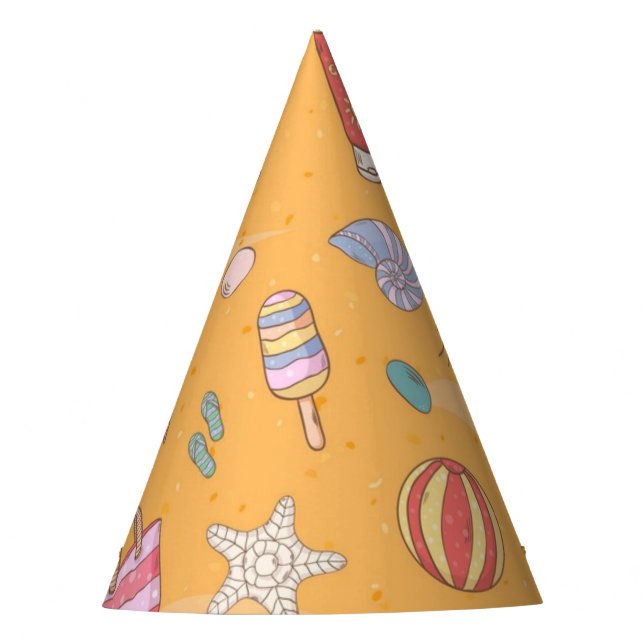 Chapeaux De Fètes Motif d'été (Devant)