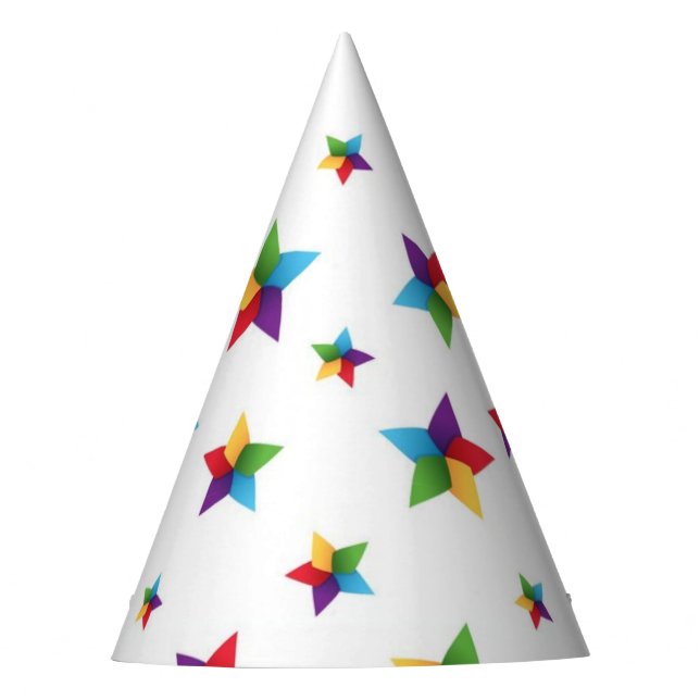 Chapeaux De Fètes Motif d'étoiles (Devant)