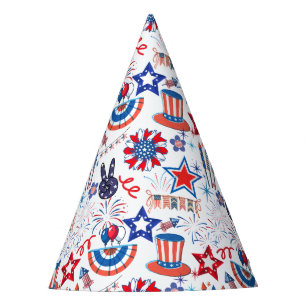 Chapeaux De Fètes motif du 4 juillet 01x4