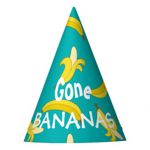 Chapeaux De Fètes Motif épluché drôle de bananes