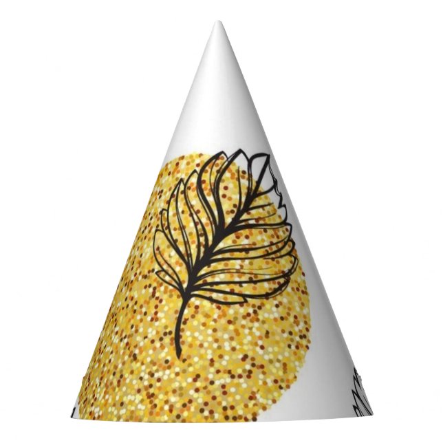 Chapeaux De Fètes motif feuille (Devant)