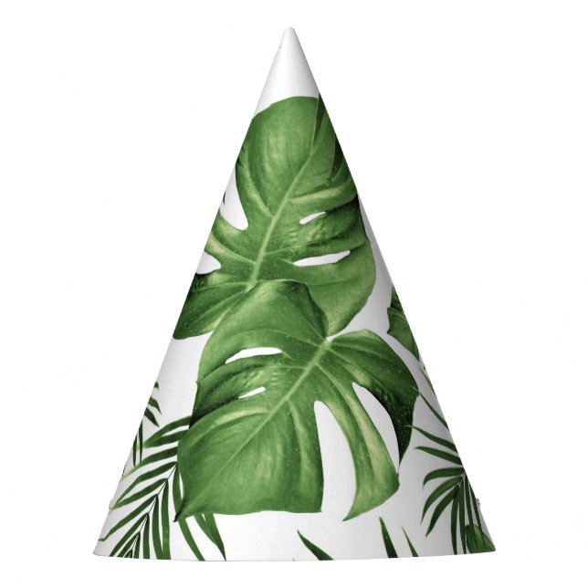 Chapeaux De Fètes Motif Feuille de la jungle tropicale n° 12 (éditio (Devant)