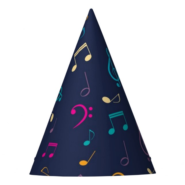 Chapeaux De Fètes Motif musical (Devant)