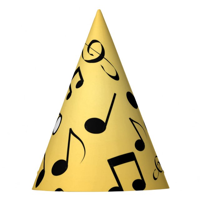 Chapeaux De Fètes Motif musical (Devant)