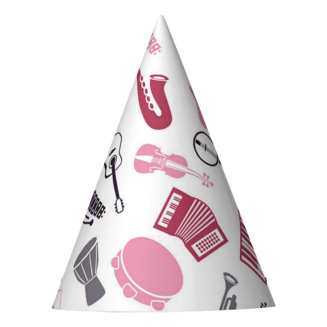 Chapeaux De Fètes Motif musical (Devant)