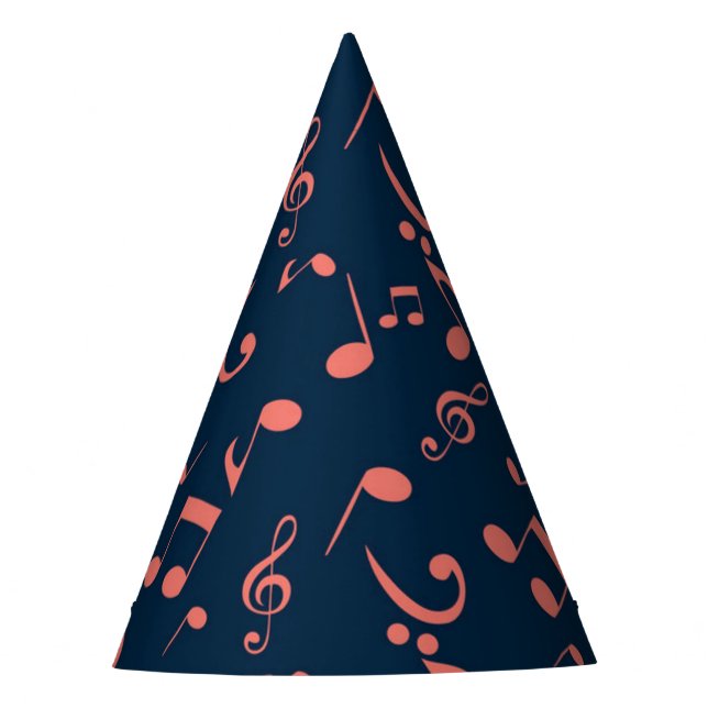 Chapeaux De Fètes Motif musical (Devant)