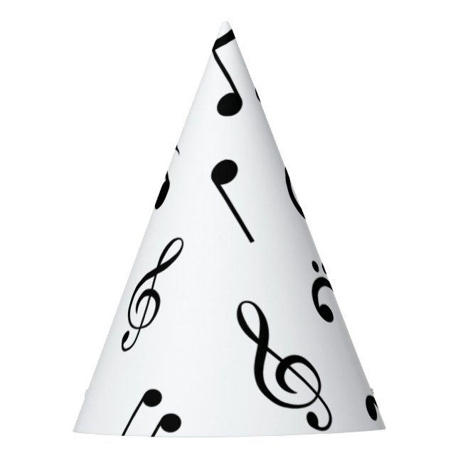 Chapeaux De Fètes Motif musical (Devant)