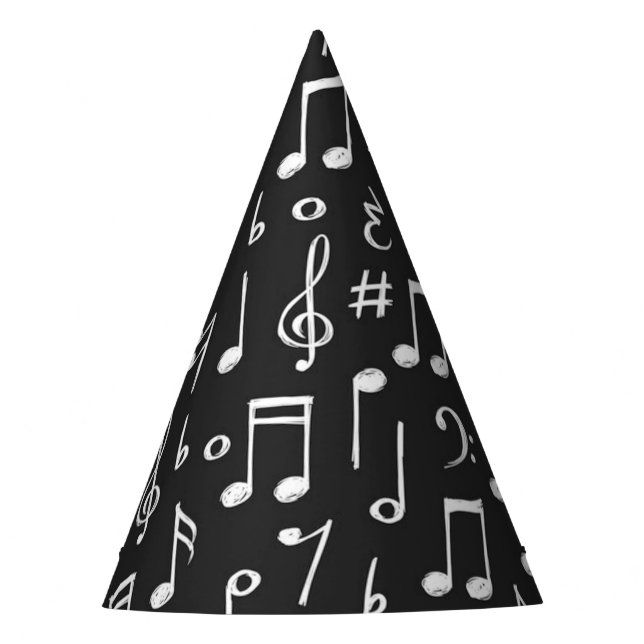 Chapeaux De Fètes Motif musical (Devant)
