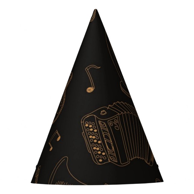 Chapeaux De Fètes Motif musical (Devant)