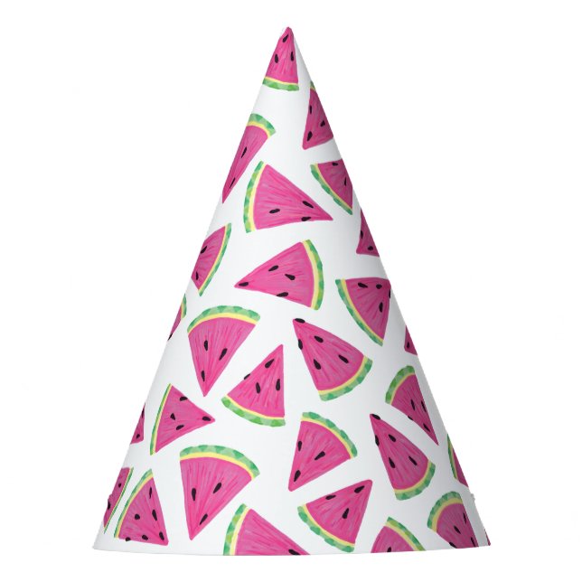 Chapeaux De Fètes Motif pastèque (Devant)