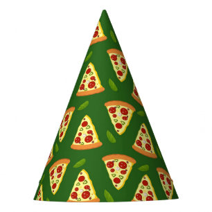 Chapeaux De Fètes motif pour les amateurs de pizzas cool