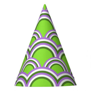 Chapeaux De Fètes Motif sans couture avec arc-en-ciel casquette de f