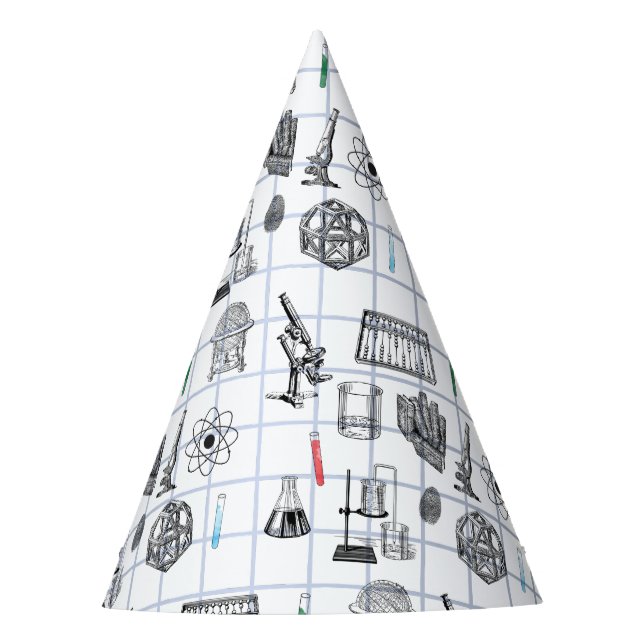 Chapeaux De Fètes Motif scientifique en chimie scientifique (Devant)