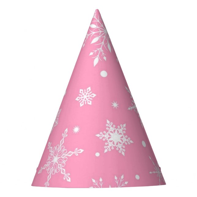 Chapeaux De Fètes Motif Snowflake (Devant)