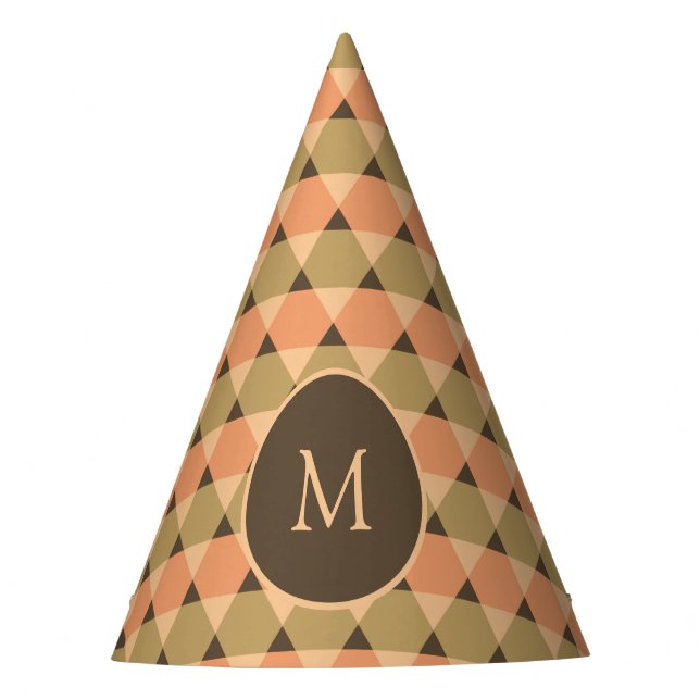 Chapeaux De Fètes Motif triangles (Devant)