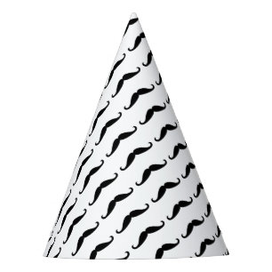 Chapeaux De Fètes Moustache noire