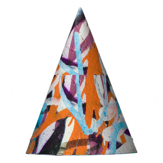 Chapeaux De Fètes Mur de béton patiné, texture grungy.