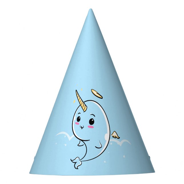 Chapeaux De Fètes Narwhal Angel Cutie (Devant)
