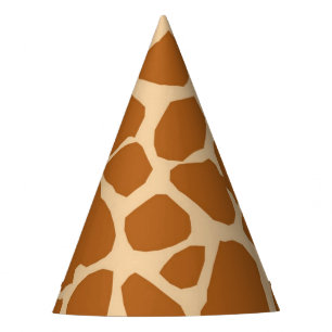 Chapeaux De Fètes Neutre animal de safari de jungle d'arrière - pla