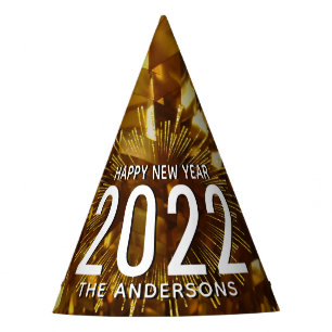 CHAPEAUX DE FÈTES NEW YEAR PARTY METROPOLITAN GOLD SPARKLE