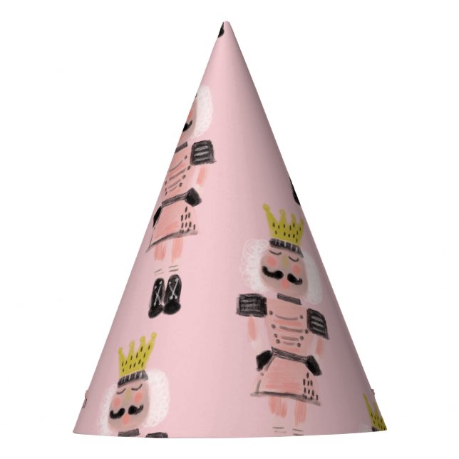 Chapeaux De Fètes Noisette de Noël main tiré Soldat rose (Devant)