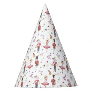 Chapeaux De Fètes Nom personnalisé Nutcracker Ballet Ballerina Noël