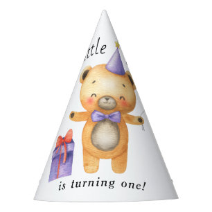 Chapeaux De Fètes Notre petit ours fête son premier anniversaire