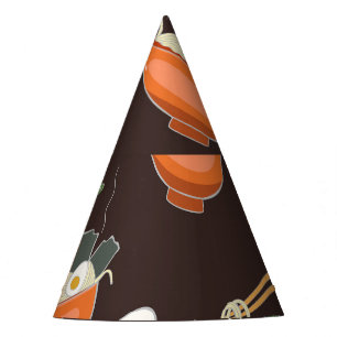 Chapeaux De Fètes Nouilles Ramen : Graphiques Vintages