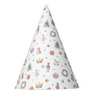 Chapeaux De Fètes Nutcracker rose doux Anniversaire