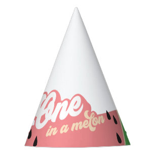 Chapeaux De Fètes One In a Melon Premier Birthday Party Casquette