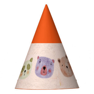 Chapeaux De Fètes Ours de fête d'anniversaire
