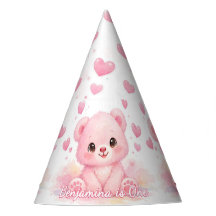 Oursons Bébés Mignons Anniversaire Rose Pastel