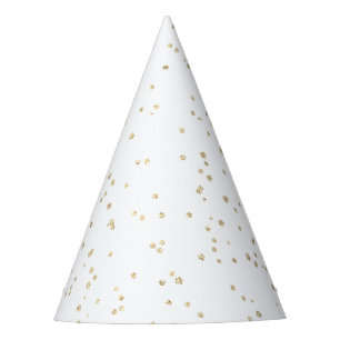 Chapeaux De Fètes Paillettes dorées pour anniversaire d'enfant