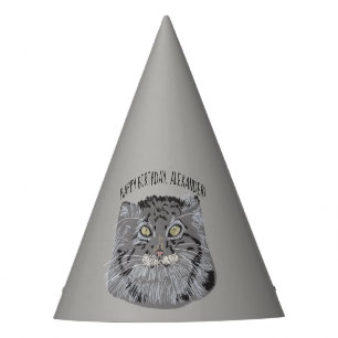 Chapeaux De Fètes Pallas Tibétain Chat Casquettes de parti personna