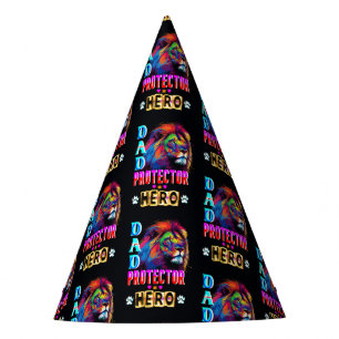 Chapeaux De Fètes Papa Protector Hero