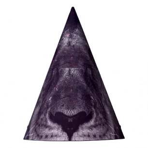 Chapeaux De Fètes Papier peint Galaxy Lion Face Art