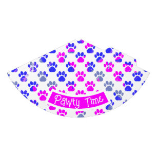 Chapeaux De Fètes Papier rose rose rose pâle bleu silhouette animale