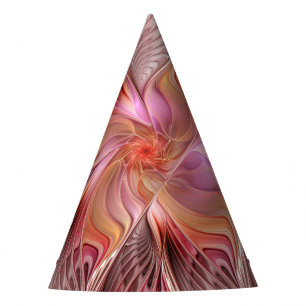 Chapeaux De Fètes Papillon coloré abstrait art fantastique fractal