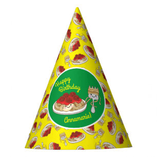 Chapeaux De Fètes Parti Anniversaire de enfant de Cute Spaghetti Kaw