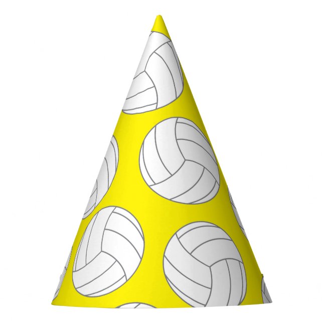 Chapeaux De Fètes Parti Anniversaire de enfant de volley-ball sporti (Devant)