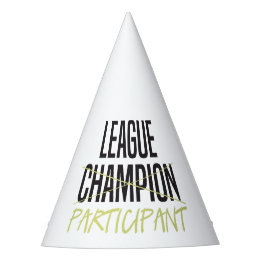 Chapeaux De Fètes Participant de Ligue de Football d'imaginaire