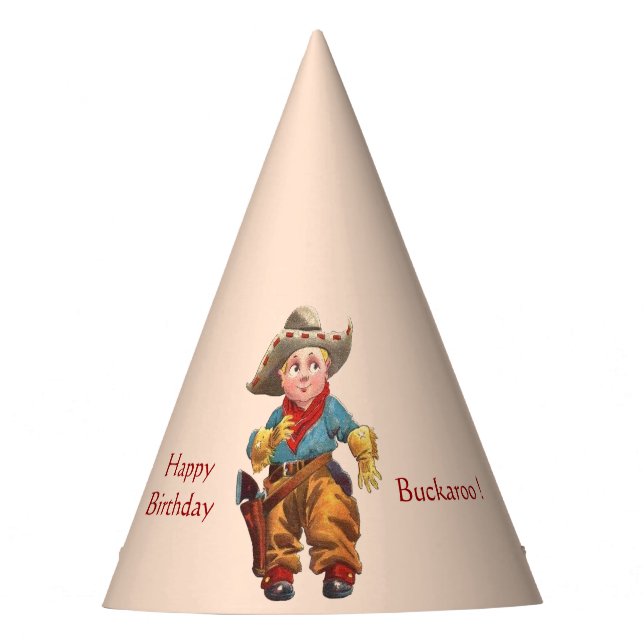 Chapeaux De Fètes Partie d'enfant de cowboy (Devant)