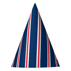 Chapeaux De Fètes Party le casquette avec les rayures rouges,
