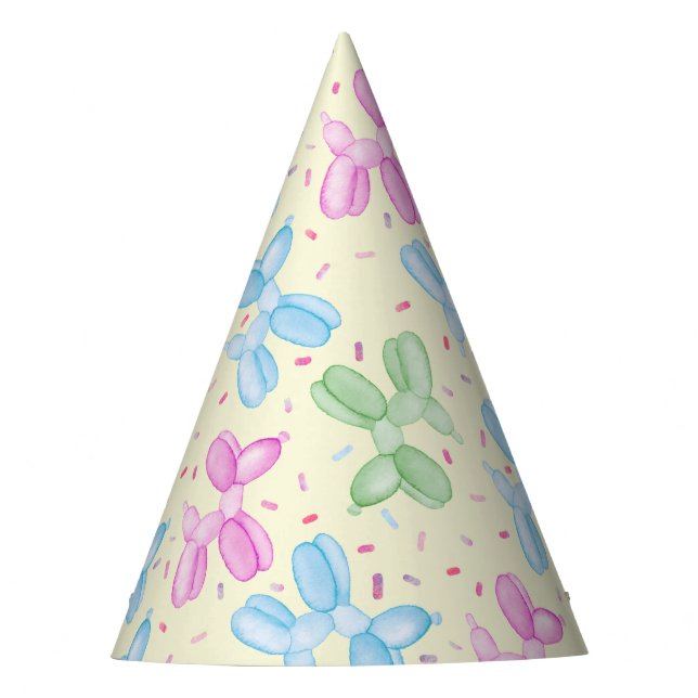 Chapeaux De Fètes Pastel Balloon Animal Anniversaire Casquette (Devant)