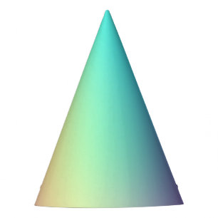 Chapeaux De Fètes Pastel Gradient doux et Prismatique