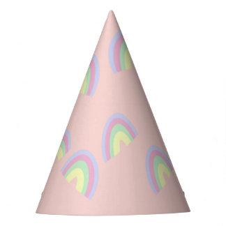 Chapeaux De Fètes Pastel Rainbow Party Casquette