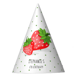 Chapeaux De Fètes Patch fraise