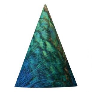 Chapeaux De Fètes Peacock Plumes I Colorful Abstrait Nature Design