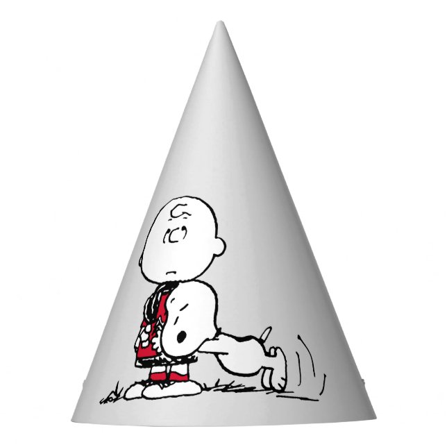 Chapeaux De Fètes PEANUTS | Motif rouge et noir (Devant)